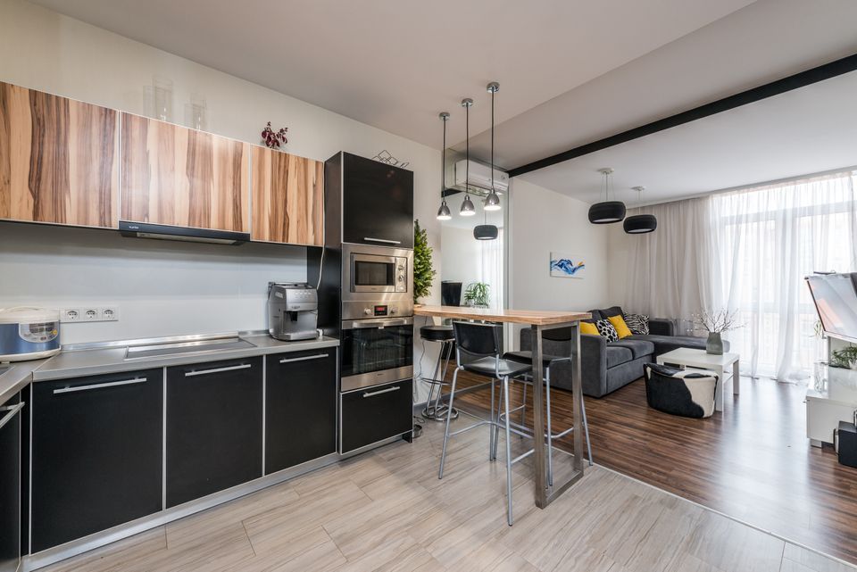 Contemporary open-plan apartment interior used to illustrate new launch condo due diligence